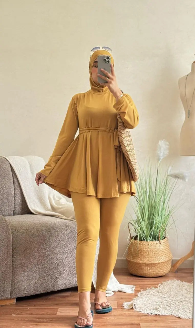 Burkini 4 Pièces en Tissu Syclism Premium