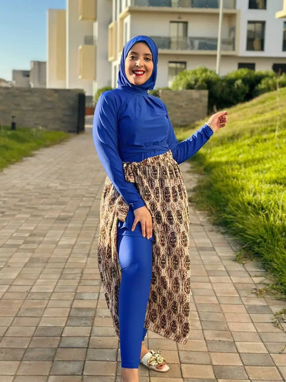 Burkini Premium - 6 Pièces pour une Liberté de Mouvement Totale